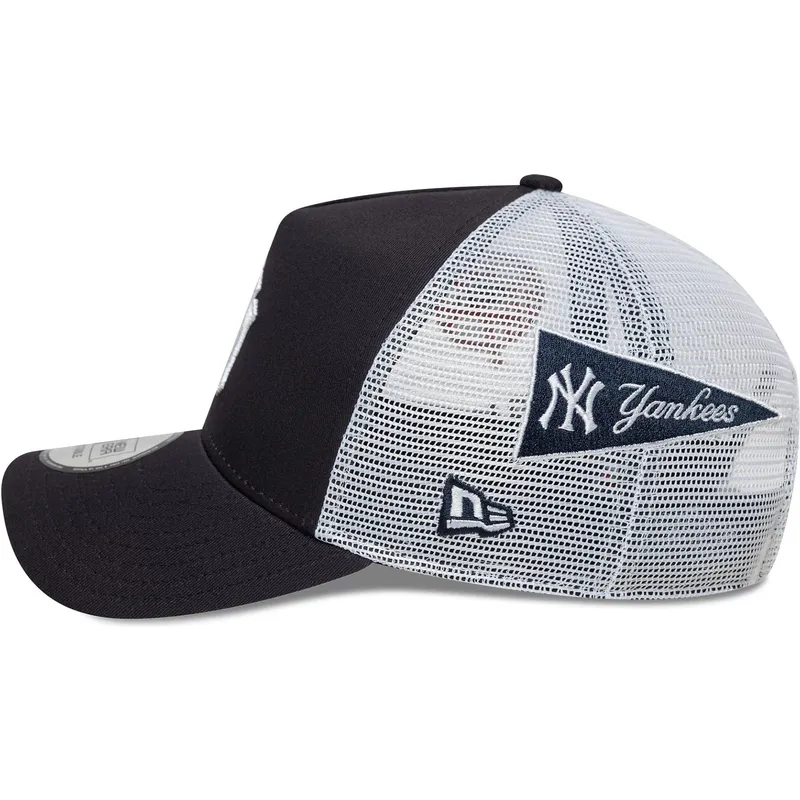 lippikset-kaareva-rekka-laivastonsininen-snapback-a-frame-multi-patch-new-york-yankees-mlb-new-era
