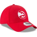 lippikset-kaareva-punainen-saadettava-nauha-9forty-the-league-atlanta-hawks-nba-new-era