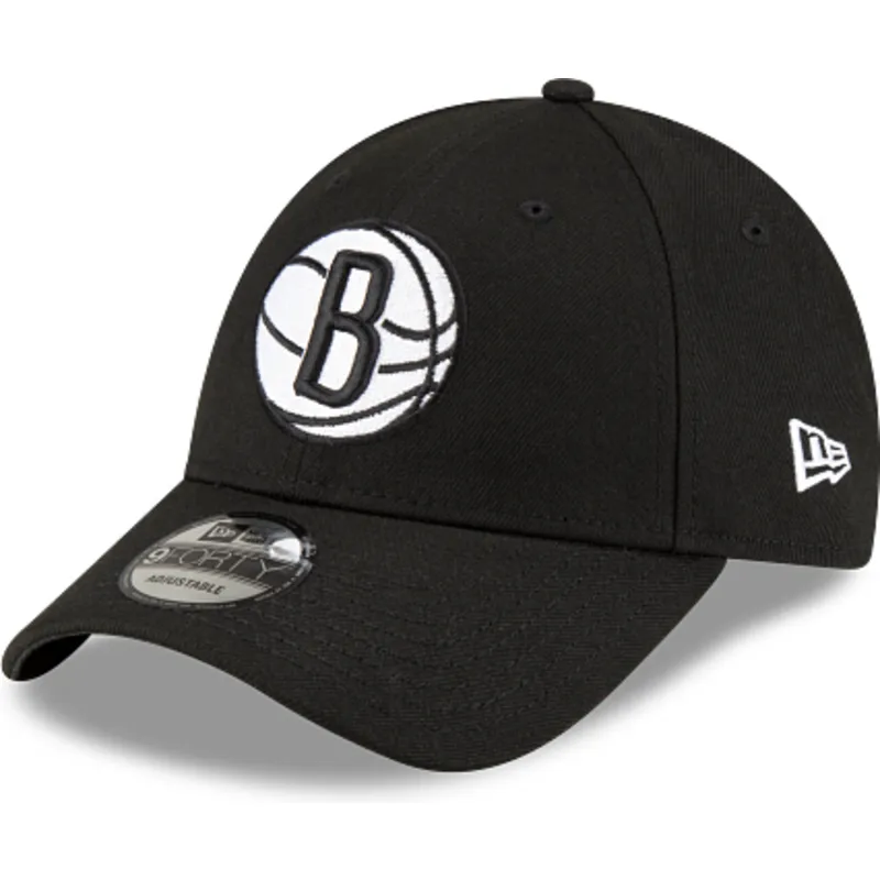 cap-kaareva-black-adjustable-strap-9forty-the-league-brooklyn-nets-nba-new-era cap-kaareva-black-adjustable-strap-9forty-the-league-brooklyn-nets-nba-new-era