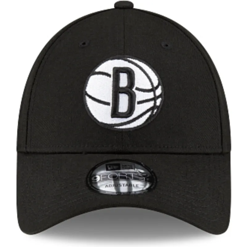 cap-kaareva-black-adjustable-strap-9forty-the-league-brooklyn-nets-nba-new-era cap-kaareva-black-adjustable-strap-9forty-the-league-brooklyn-nets-nba-new-era