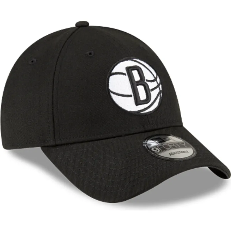 cap-kaareva-black-adjustable-strap-9forty-the-league-brooklyn-nets-nba-new-era cap-kaareva-black-adjustable-strap-9forty-the-league-brooklyn-nets-nba-new-era