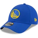 lippikset-kaareva-sininen-saadettava-nauha-9forty-the-league-golden-state-warriors-nba-new-era
