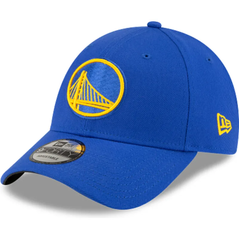 lippikset-kaareva-sininen-saadettava-nauha-9forty-the-league-golden-state-warriors-nba-new-era