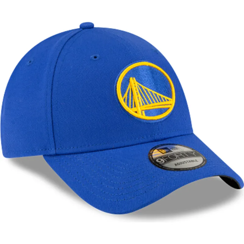 lippikset-kaareva-sininen-saadettava-nauha-9forty-the-league-golden-state-warriors-nba-new-era
