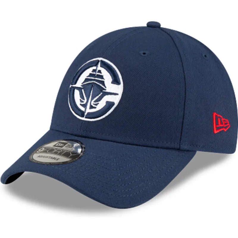 lippikset-kaareva-laivastonsininen-saadettava-nauha-9forty-the-league-los-angeles-clippers-nba-new-era