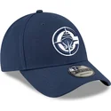 cap-kaareva-navy-blue-adjustable-strap-9forty-the-league-los-angeles-clippers-nba-new-era