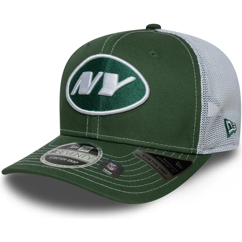 lippikset-kaareva-rekka-vihrea-snapback-9seventy-stretch-snap-new-york-jets-nfl-new-era