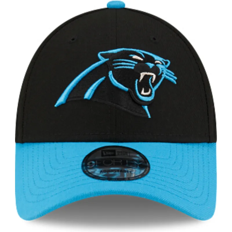 lippikset-kaareva-musta-saadettava-nauha-9forty-the-league-carolina-panthers-nfl-new-era
