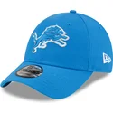 lippikset-kaareva-sininen-saadettava-nauha-9forty-the-league-detroit-lions-nfl-new-era
