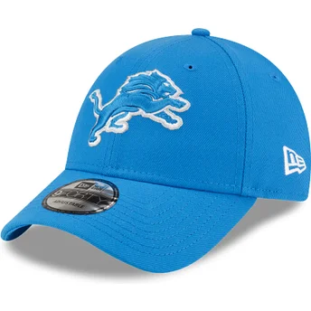 Lippikset kaareva sininen säädettävä nauha 9FORTY The League Detroit Lions NFL New Era