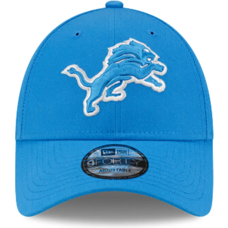 lippikset-kaareva-sininen-saadettava-nauha-9forty-the-league-detroit-lions-nfl-new-era