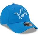 lippikset-kaareva-sininen-saadettava-nauha-9forty-the-league-detroit-lions-nfl-new-era