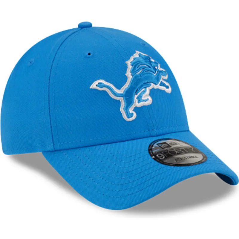 lippikset-kaareva-sininen-saadettava-nauha-9forty-the-league-detroit-lions-nfl-new-era