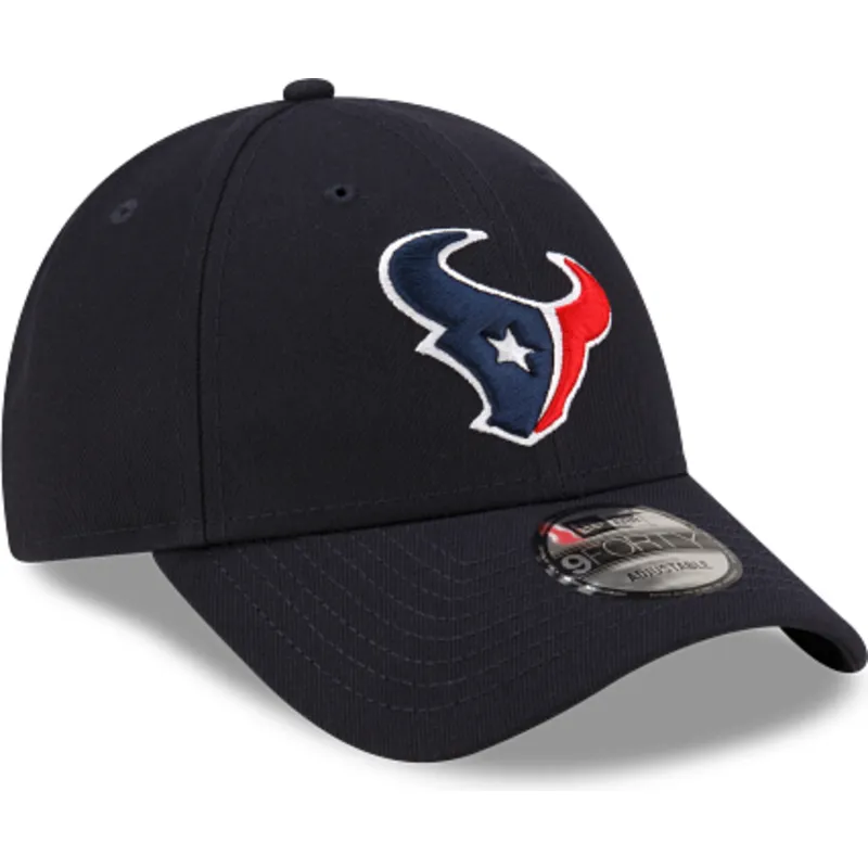 lippikset-kaareva-laivastonsininen-saadettava-nauha-9forty-the-league-houston-texans-nfl-new-era
