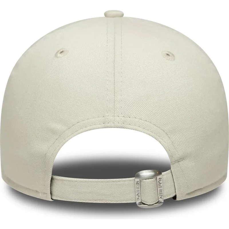 lippikset-kaareva-beige-saadettava-nauha-9forty-side-script-new-york-yankees-mlb-new-era