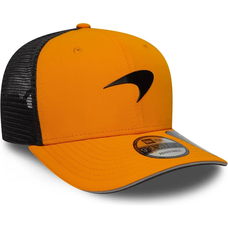 lippikset-kaareva-rekka-oranssi-snapback-9seventy-stretch-snap-mclaren-racing-formula-1-new-era