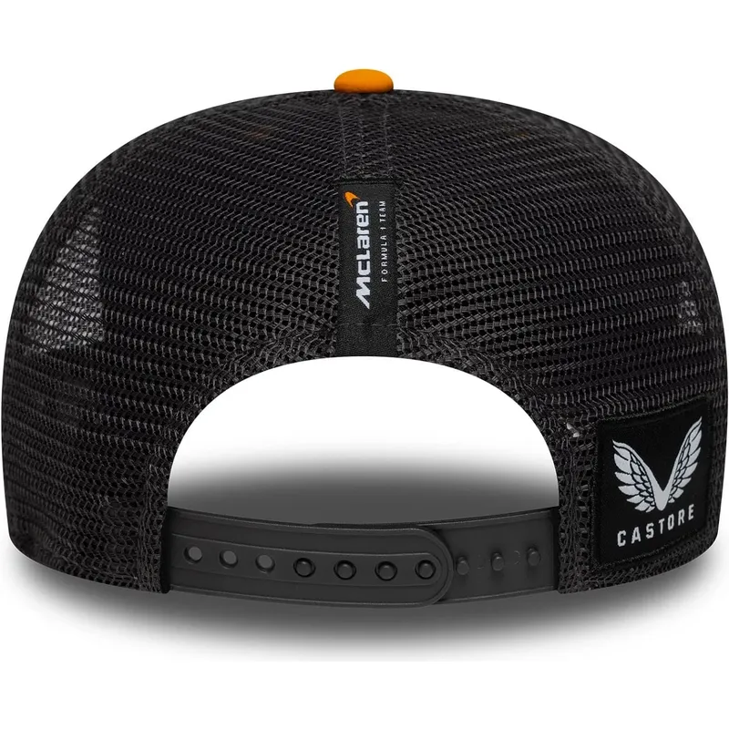 lippikset-kaareva-rekka-oranssi-snapback-9seventy-stretch-snap-mclaren-racing-formula-1-new-era