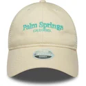 lippikset-kaareva-rekka-beige-saadettava-nauha-9twenty-city-palm-springs-ciudades-y-playas-new-era