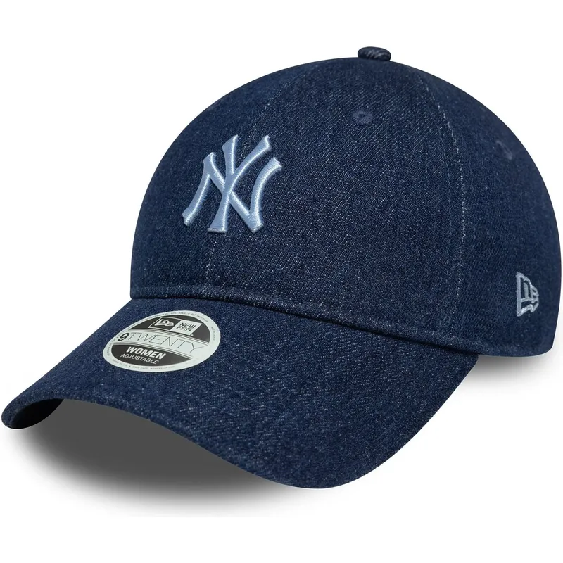 cap-kaareva-navy-blue-adjustable-strap-9twenty-denim-new-york-yankees-mlb-new-era