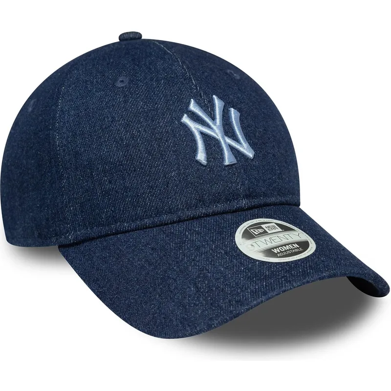 cap-kaareva-navy-blue-adjustable-strap-9twenty-denim-new-york-yankees-mlb-new-era