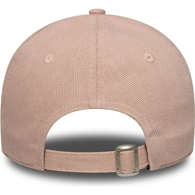 lippikset-kaareva-vaaleanpunainen-saadettava-nauha-9twenty-dye-denim-new-york-yankees-mlb-new-era