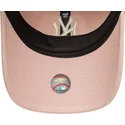 lippikset-kaareva-vaaleanpunainen-saadettava-nauha-9twenty-dye-denim-new-york-yankees-mlb-new-era