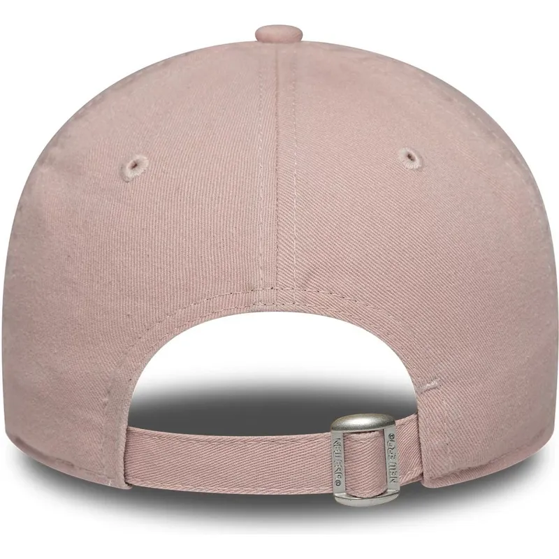 lippikset-kaareva-vaaleanpunainen-saadettava-nauha-9twenty-mini-washed-new-york-yankees-mlb-new-era
