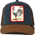 lippikset-kaareva-rekka-ruskea-snapback-denim-big-strut-the-farm-goorin-bros