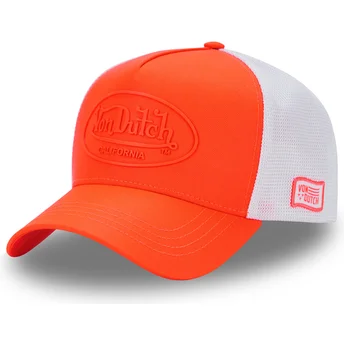 Lippikset kaareva rekka oranssi snapback FLUO04 Von Dutch