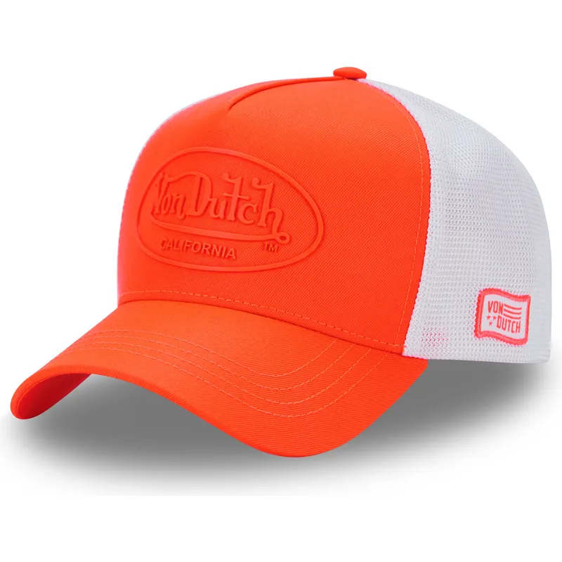 lippikset-kaareva-rekka-oranssi-snapback-fluo04-von-dutch lippikset-kaareva-rekka-oranssi-snapback-fluo04-von-dutch