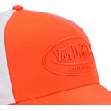 lippikset-kaareva-rekka-oranssi-snapback-fluo04-von-dutch