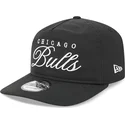 lippikset-kaareva-musta-saadettava-nauha-19twenty-draft-2025-chicago-bulls-nba-new-era