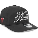 lippikset-kaareva-musta-saadettava-nauha-19twenty-draft-2025-chicago-bulls-nba-new-era