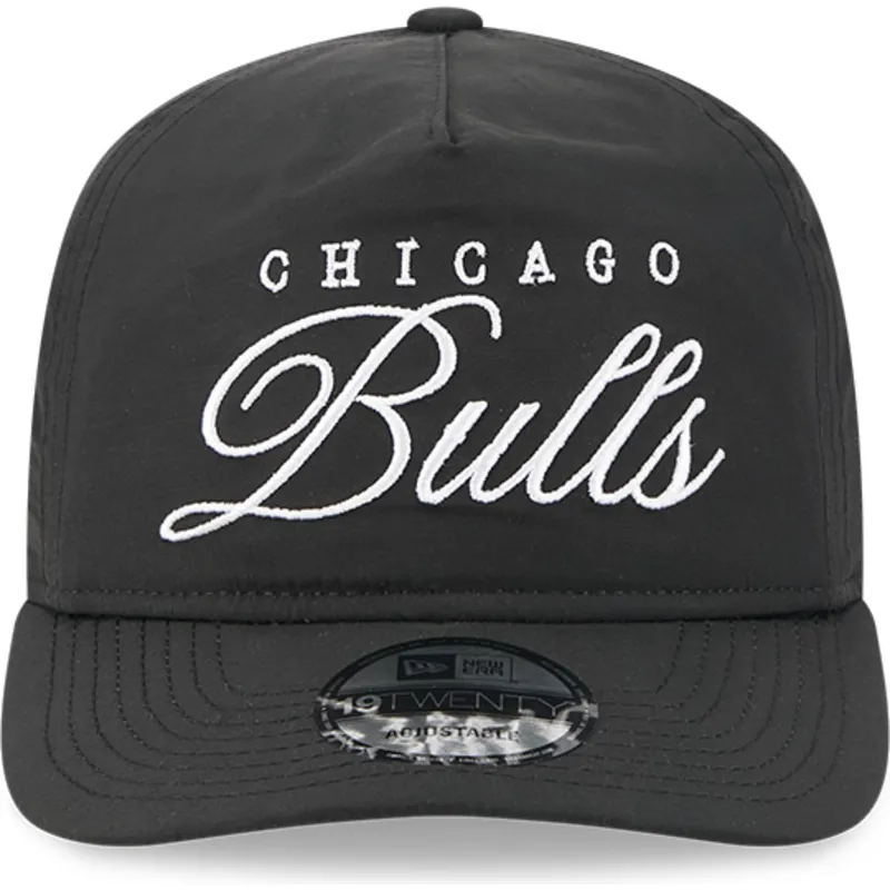lippikset-kaareva-musta-saadettava-nauha-19twenty-draft-2025-chicago-bulls-nba-new-era