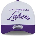 lippikset-kaareva-violetti-snapback-9forty-m-crown-draft-2025-los-angeles-lakers-nba-new-era