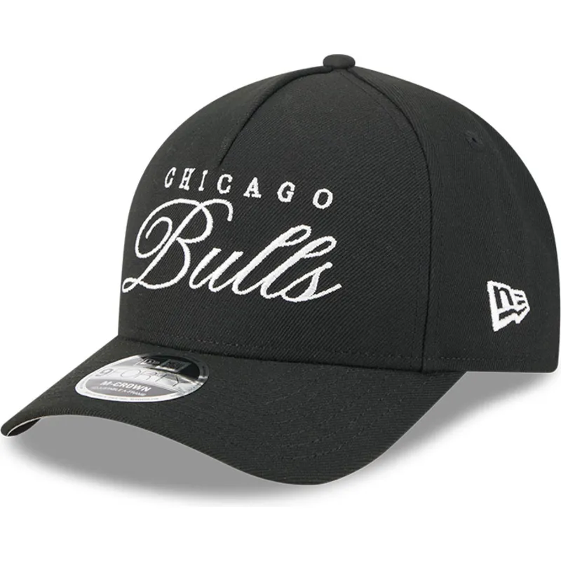 cap-kaareva-black-snapback-9forty-m-crown-draft-2025-chicago-bulls-nba-new-era
