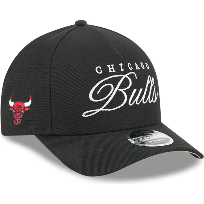 cap-kaareva-black-snapback-9forty-m-crown-draft-2025-chicago-bulls-nba-new-era