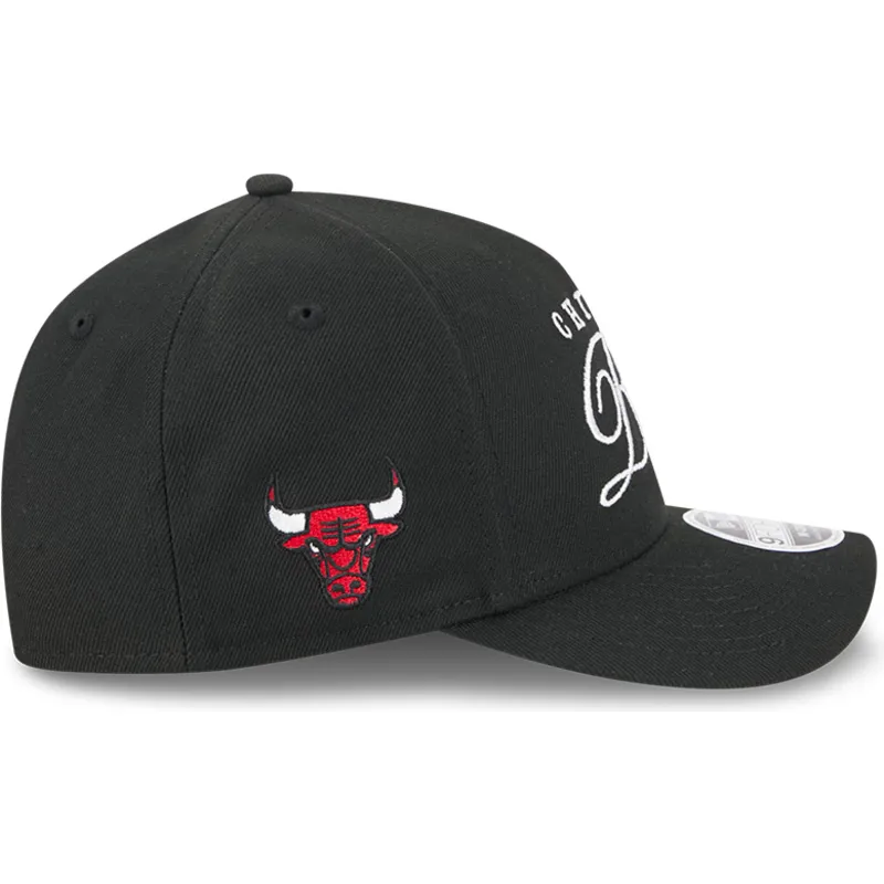 cap-kaareva-black-snapback-9forty-m-crown-draft-2025-chicago-bulls-nba-new-era