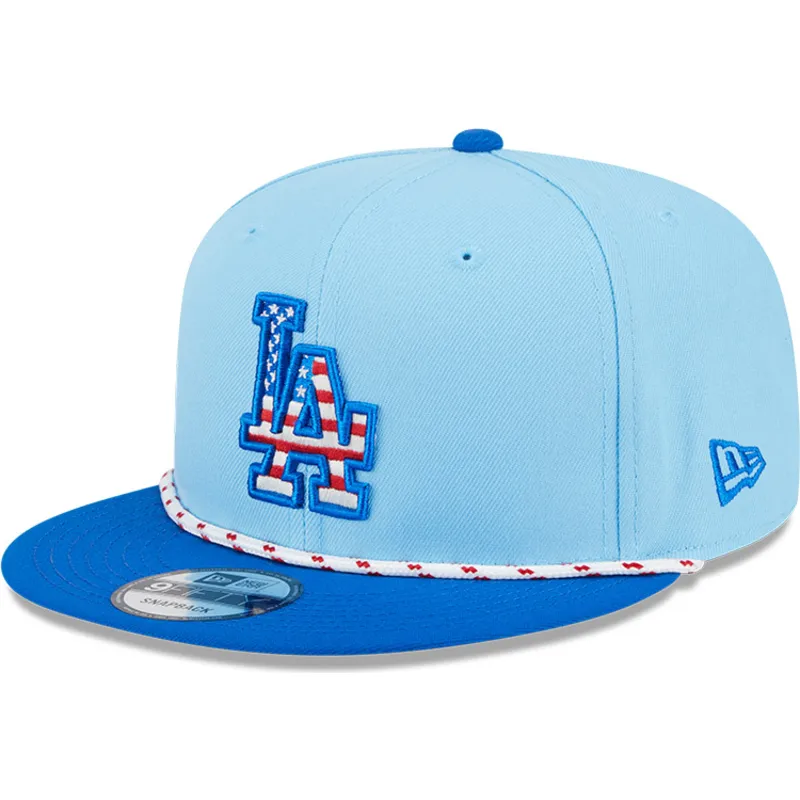 lippikset-littea-sininen-snapback-9fifty-4th-july-los-angeles-dodgers-mlb-new-era