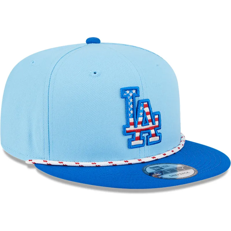 lippikset-littea-sininen-snapback-9fifty-4th-july-los-angeles-dodgers-mlb-new-era