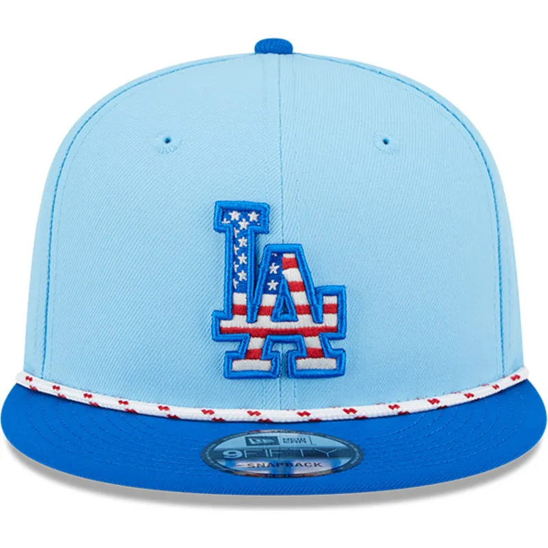 lippikset-littea-sininen-snapback-9fifty-4th-july-los-angeles-dodgers-mlb-new-era
