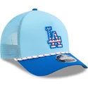 lippikset-kaareva-rekka-sininen-snapback-9forty-m-crown-a-frame-4th-july-los-angeles-dodgers-mlb-new-era