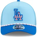 lippikset-kaareva-rekka-sininen-snapback-9forty-m-crown-a-frame-4th-july-los-angeles-dodgers-mlb-new-era