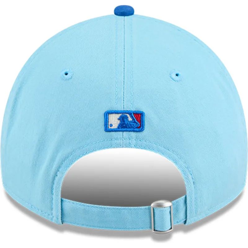 lippikset-kaareva-sininen-saadettava-nauha-9twenty-4th-july-los-angeles-dodgers-mlb-new-era