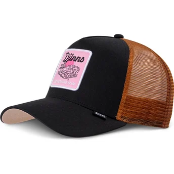 Djinns Do Nothing Club HFT DNC Pool Black and Brown Trucker Hat