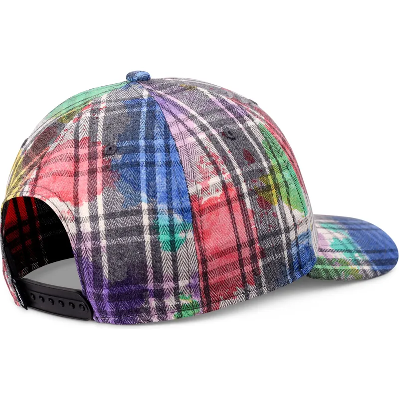 lippikset-kaareva-monivarinen-snapback-6p-truefit-dirty-check-djinns