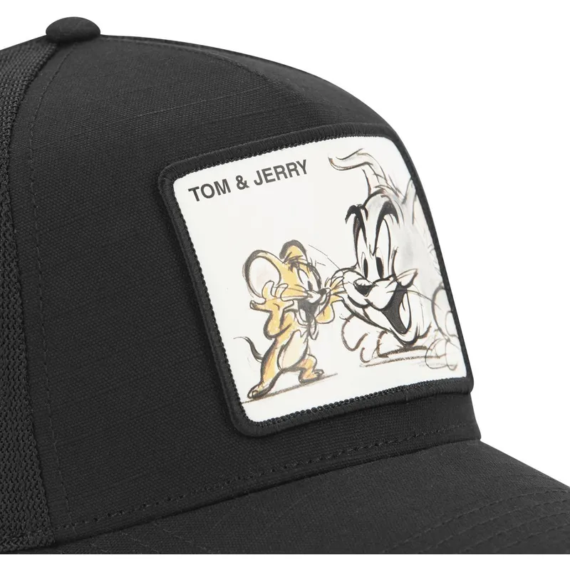 cap-kaareva-black-snapback-tom-and-jerry-looney-tunes-capslab