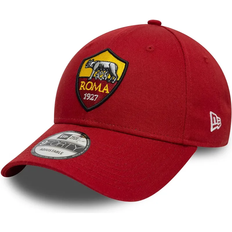 cap-kaareva-red-adjustable-strap-9forty-core-associazione-sportiva-roma-serie-a-new-era