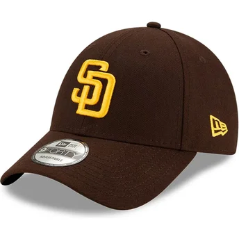 Lippikset kaareva ruskea säädettävä nauha 9FORTY The League San Diego Padres MLB New Era