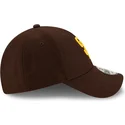 lippikset-kaareva-ruskea-saadettava-nauha-9forty-the-league-san-diego-padres-mlb-new-era